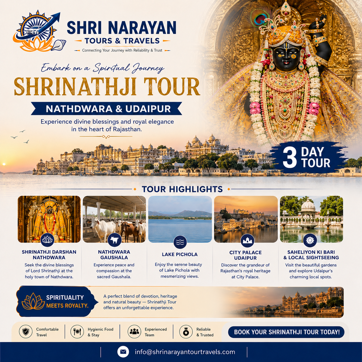 Shrinathji Tour